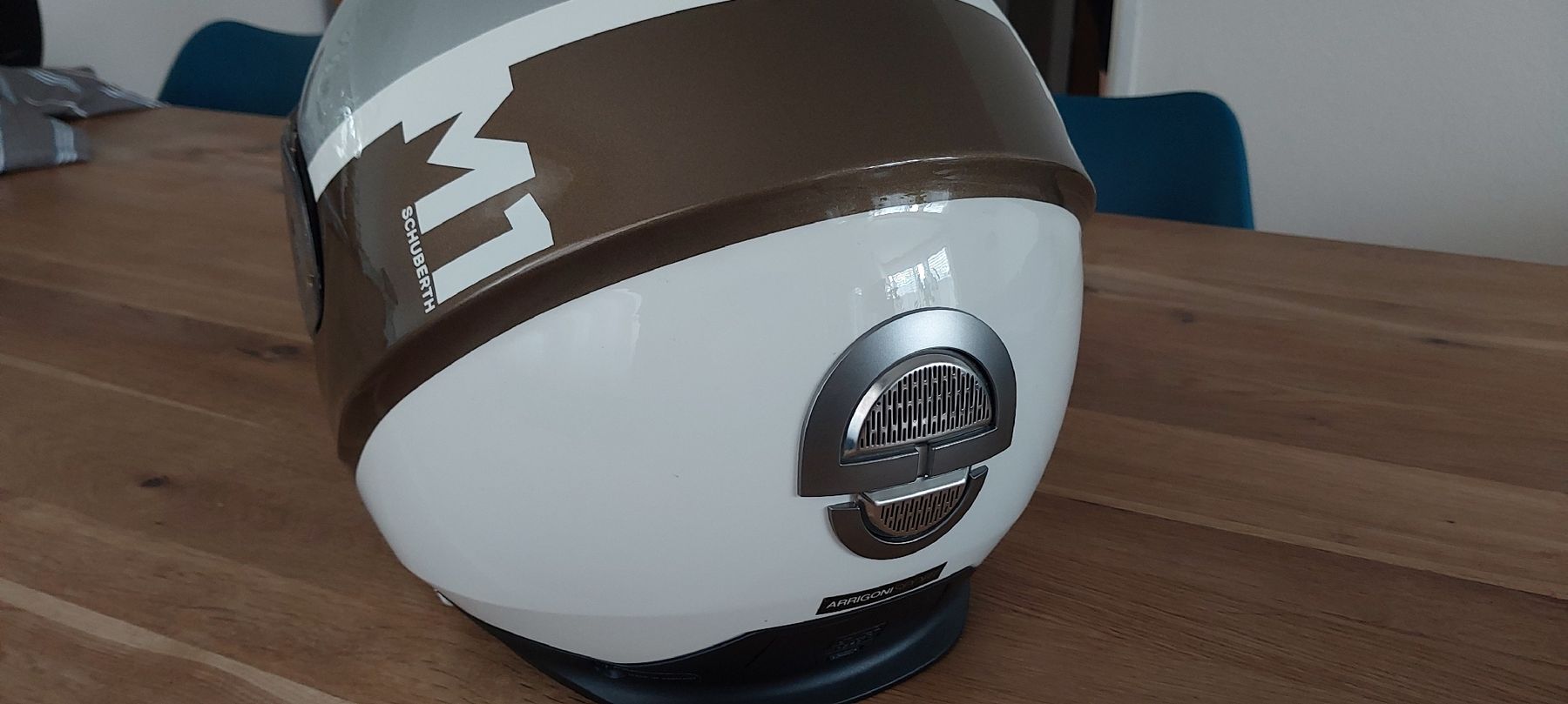Schuberth Caschi & visiere: Helm Schuberth M1 Nova Bronze – Nuovo (secondo la descrizione) da Breil-Brigels venduto da SilverSurfer27 3