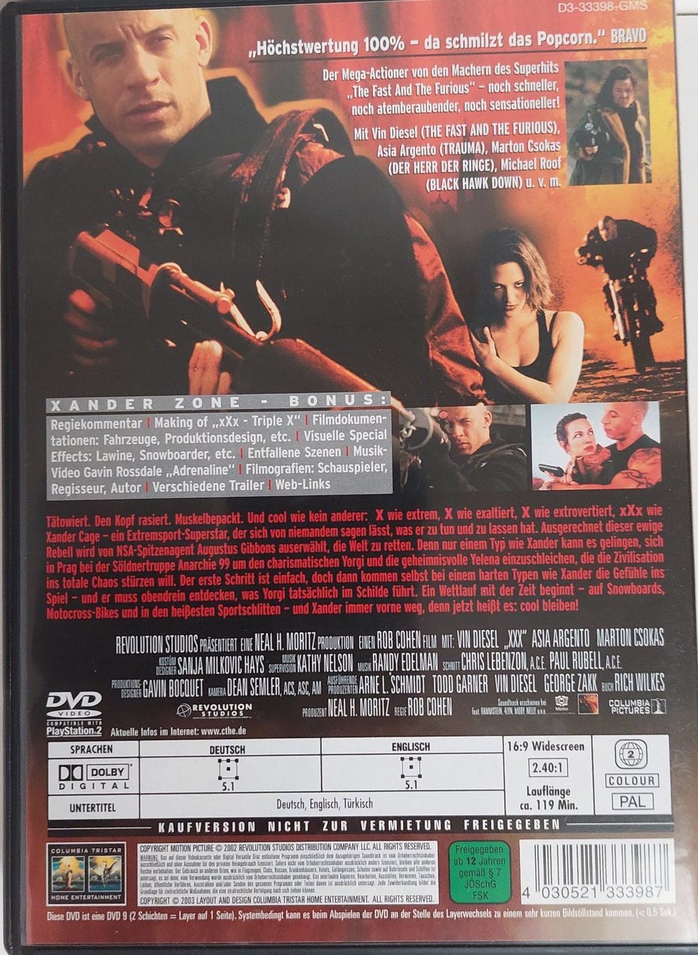 Tutti i DVDs: 3 DVD mit Vin Diesel / Ice Cube – Usato da Münchenbuchsee venduto da mummeli 2