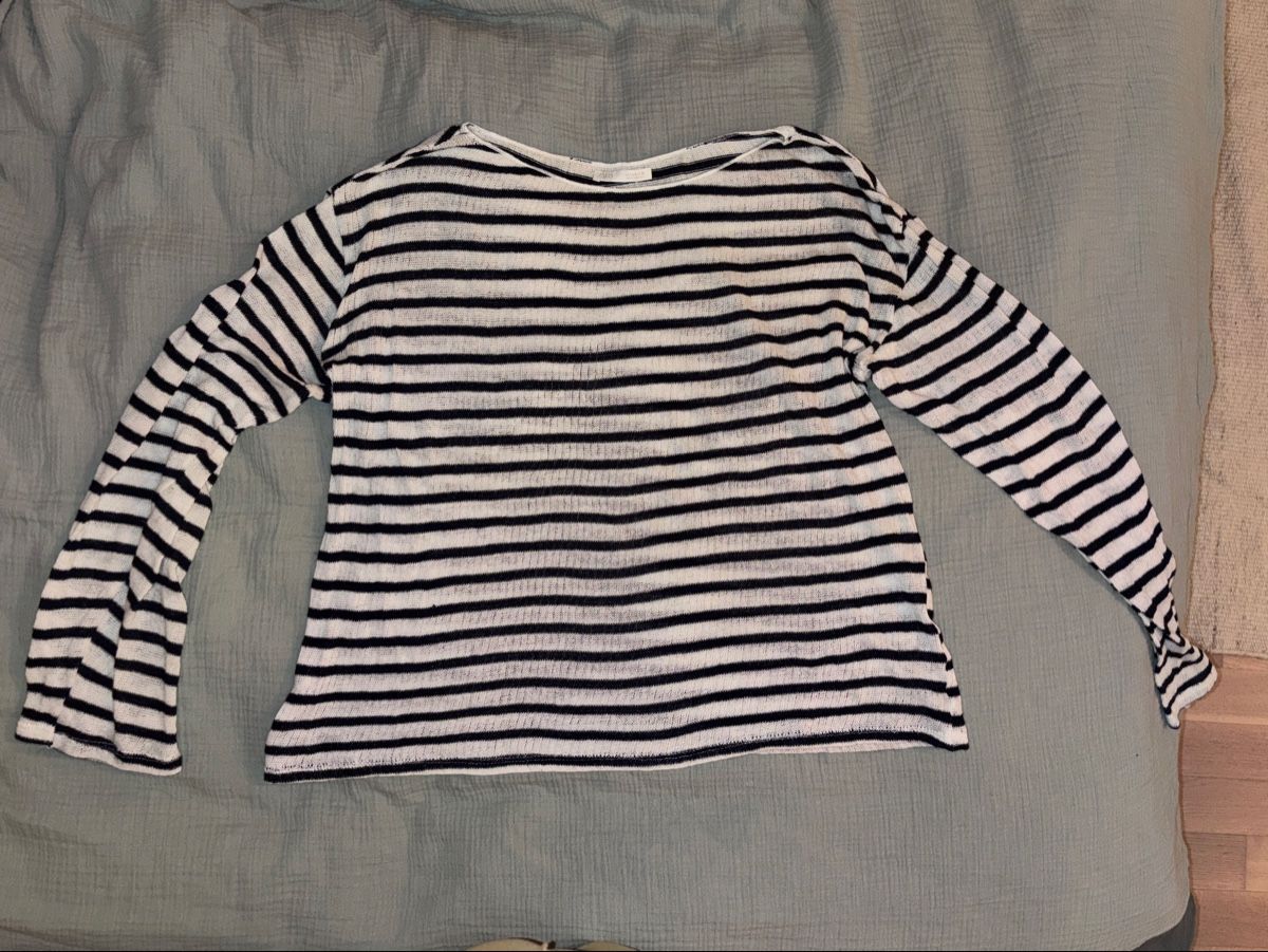Zara Pullover & Sweatshirts: Dünner Pulli von Zara, gestreift, Gr. M – Neu (gemäss Beschreibung) aus Seuzach von len_6mrv 2
