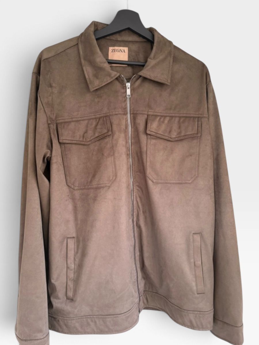 Zegna Jacken: Veste en daim Zegna  – Neu (gemäss Beschreibung) aus Plan-Les-Ouates von Loved_Panda_Clothing