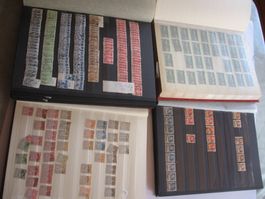 4 Schweizer Briefmarkenalben ab uralt