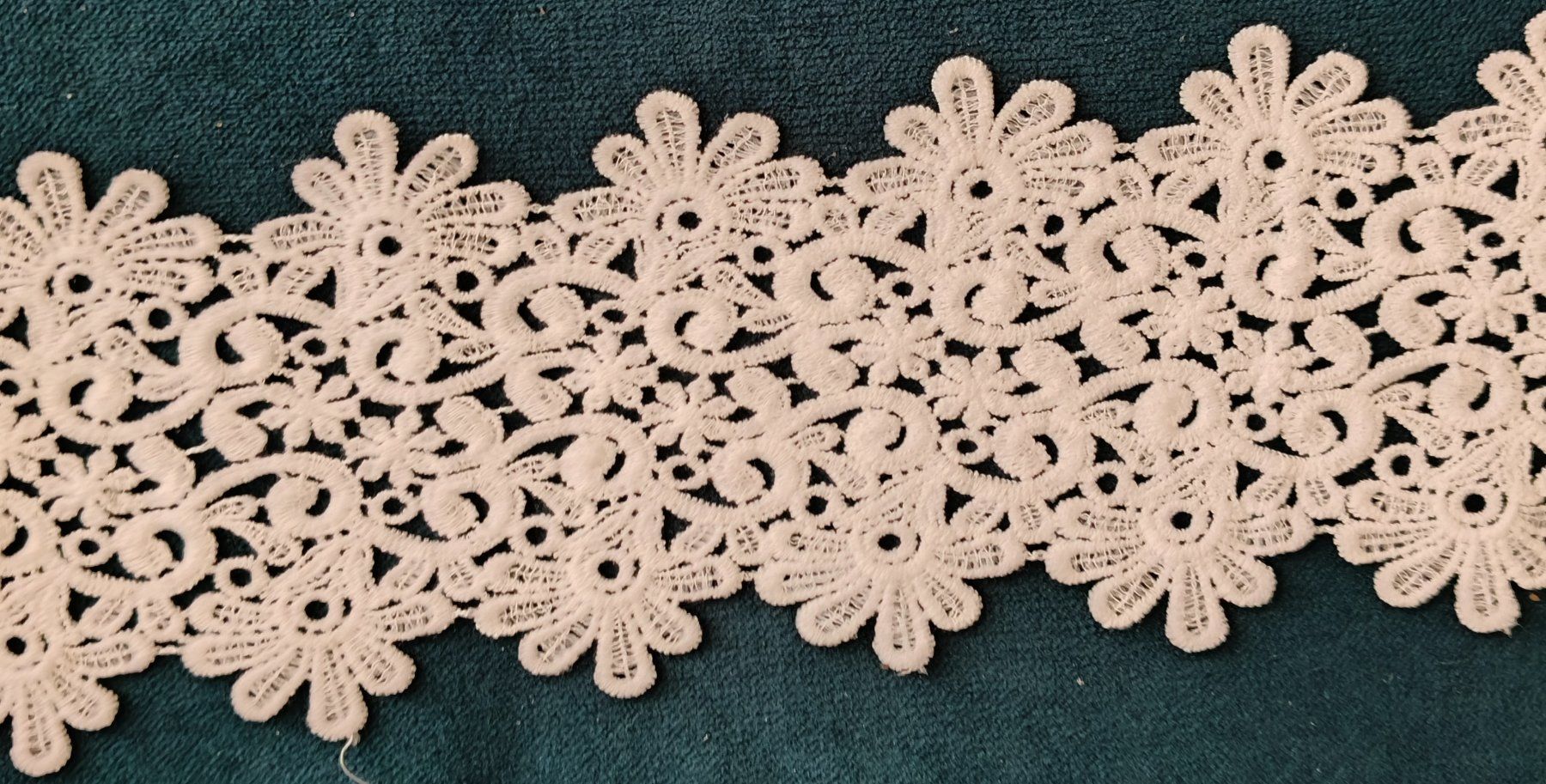 Nastri decorativi: Spitzenstoff mit Blumenmuster — Wunderschöne, feine Spitze – Nuovo (secondo la descrizione) da Urtenen-Schönbühl venduto da sep_k9jk 2
