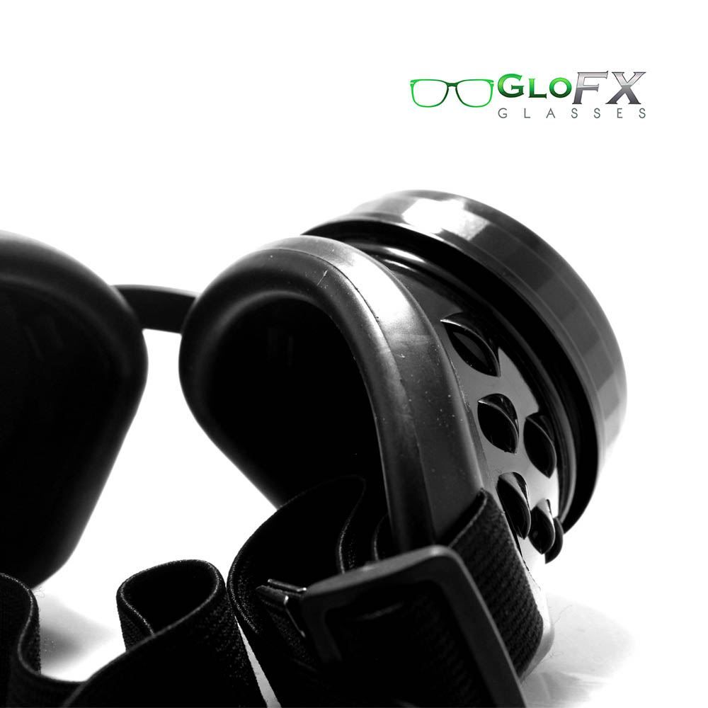 Occhiali & Lenti: GloFX Diffraktion Goggles - sw/getönt – Nuovo e nell'imballaggio originale da Spreitenbach venduto da ravepro 3