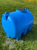 Wassertank 1500L aus Kunststoff mit UV Schutz