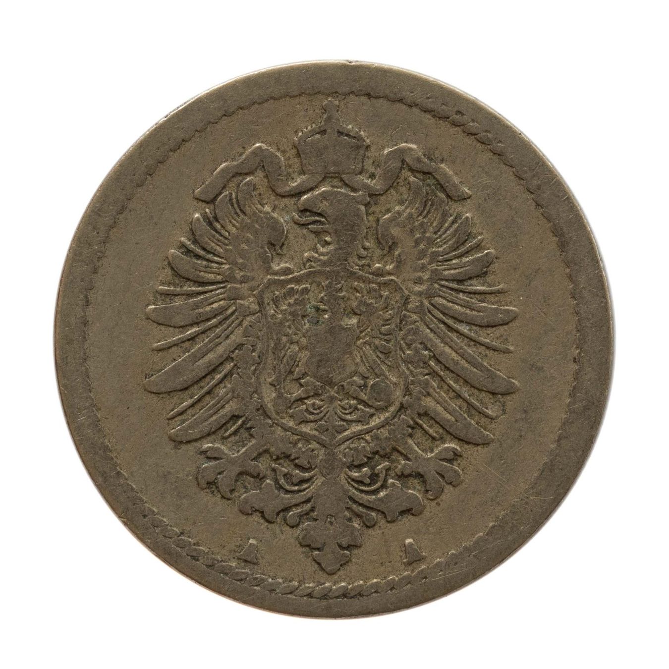 Tutti le monete: Deutschland Kaiserreich 5 Pfennig 1875 A – Usato da Rotkreuz venduto da num_6343 1