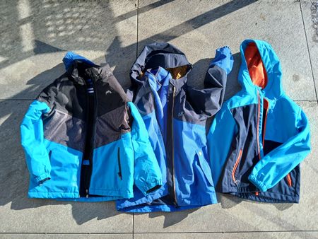 3 Jacken Wolfskin, Icepeak, Happy Kids Jacken, Grösse 140