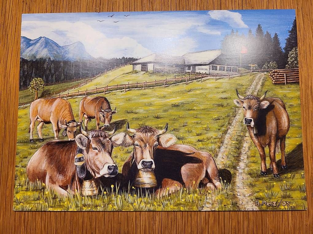 Foto & Immagini: Diverse Tier Bilder Handgemalt – Nuovo e nell'imballaggio originale da Unterägeri venduto da fam_h8qg 3