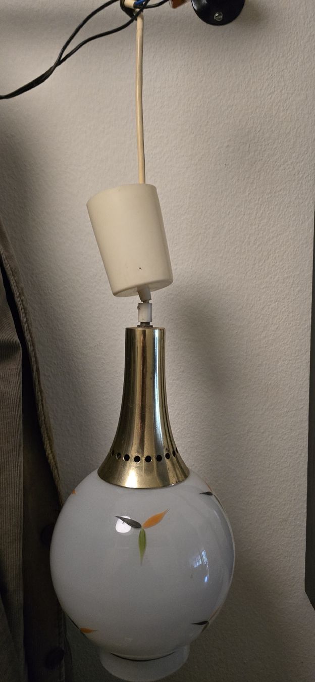 Lampadari & plafoniere: Retro Lampe, Vintage Deckenlampe mit Muster, 60er – Usato da Basel venduto da Jcva 9