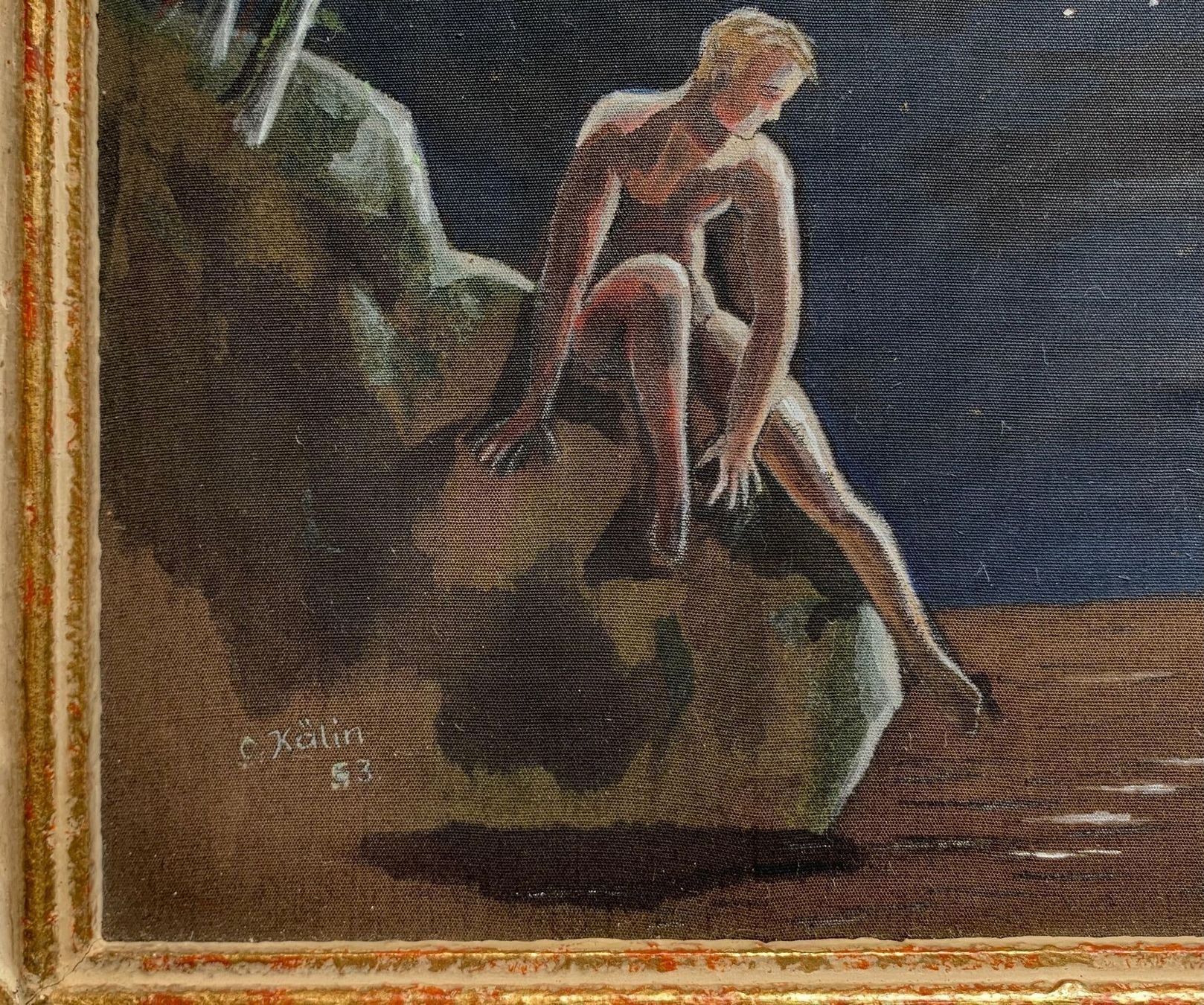 Gemälde: Sandro Kälin Gemälde – Gebraucht aus Müllheim Dorf von Othmar73 4
