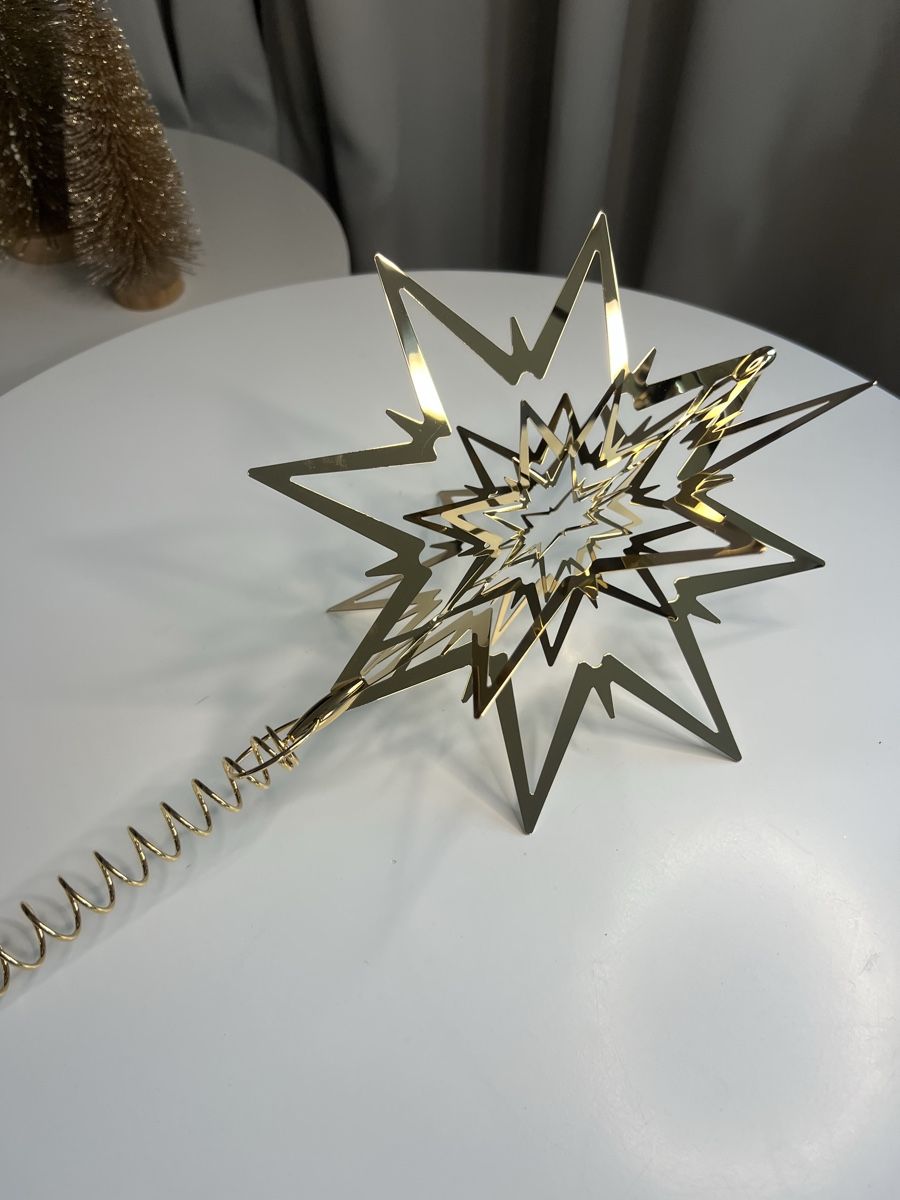 Jensen Tutte le decorazioni: Georg Jensen TOP STAR Tree topper  – Usato da Uerikon venduto da Saffagirl 3