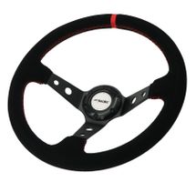 Simoni Racing Lenkrad Wildleder 350mm, Schüsselung 95mm NEU