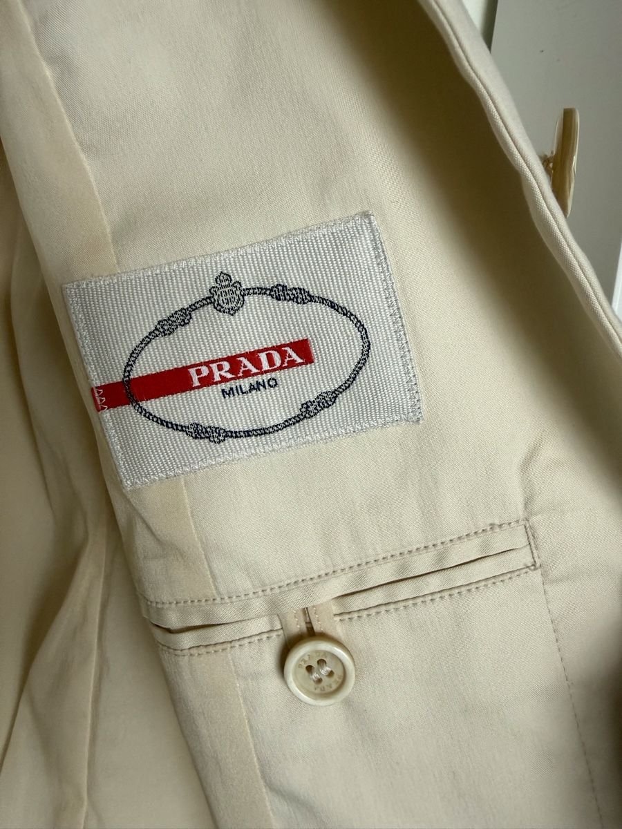 Prada Giacche: Prada Baumwollblazer Grösse It 44 – Nuovo (secondo la descrizione) da Kilchberg ZH venduto da Shiraz3 2