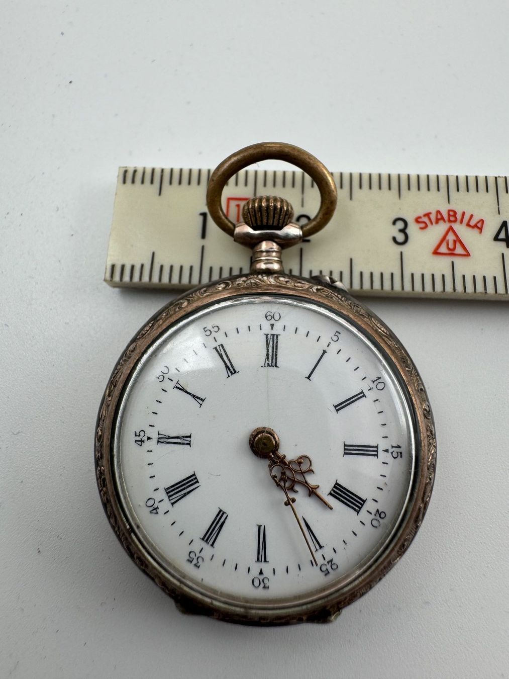 Orologi: Antike Taschenuhr, Handaufzug, Silber – Usato da Sachseln venduto da BONATI01 6