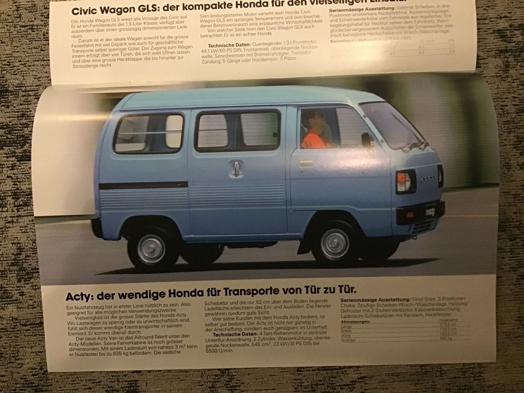 Honda Documents: Honda Programm Verkaufsprospekt – D'occasion à Scherzingen par Starseller62 8