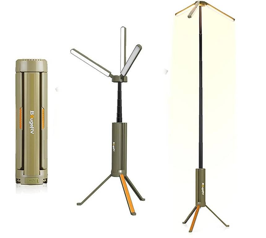 Lampade: BougeRV CL04 Campinglampe/Stehlampe – Nuovo (secondo la descrizione) da St.Gallen venduto da becks0815 4