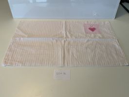 Kissenbezug, Kinder, rosa, blau und weiss!