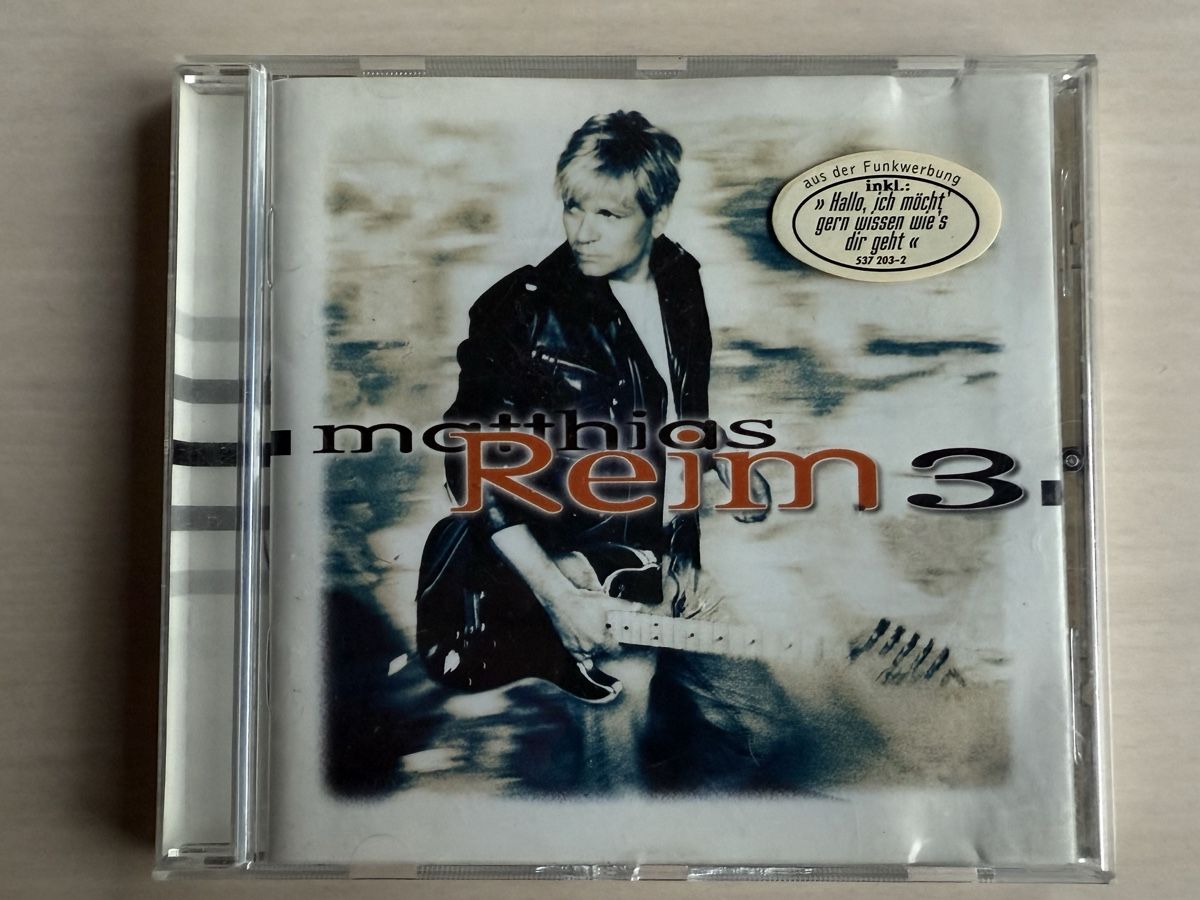 CD: Matthias Reim 3. CD Album – Usato da Oberried Brienz venduto da Chyara