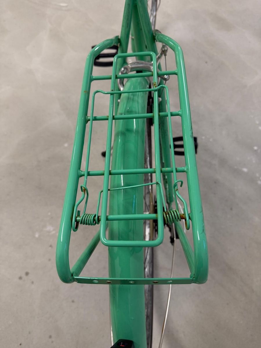 Biciclette: Mintgrünes Stadtrad mit Korb – Usato da Wettingen venduto da rschibli01 3