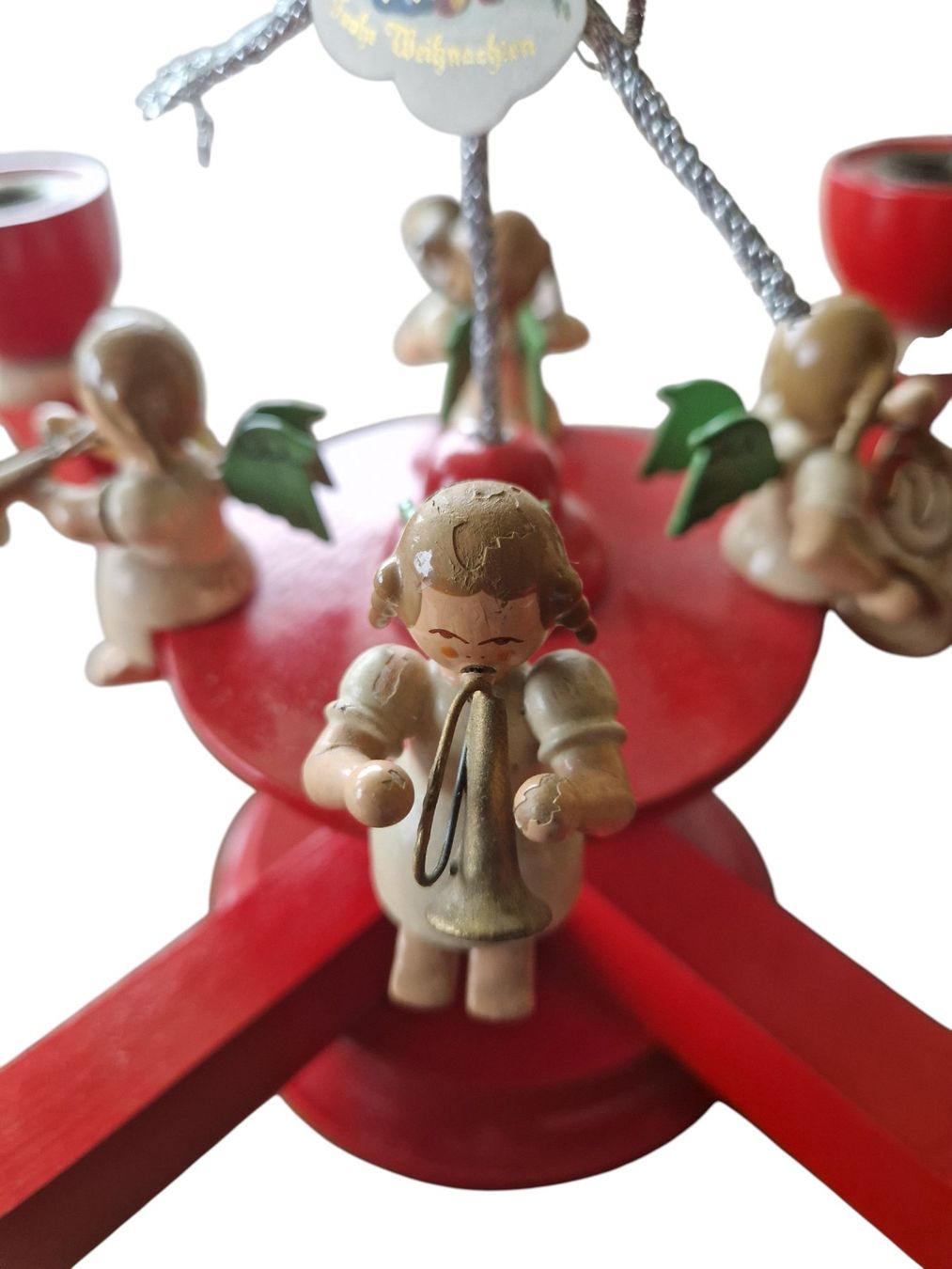 Statuette: Adventsleuchter Erzgebirge Engel – Usato da Mörschwil venduto da lindaswunderkiste 7