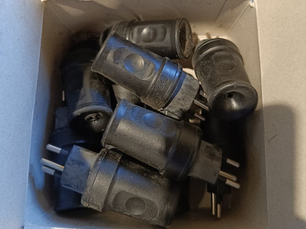 GEWISS 44002 Aufbewahrungskasten, Ø 80 Mm, IP44, Grau, Mit Gummidichtung – Für Elektroinstallation