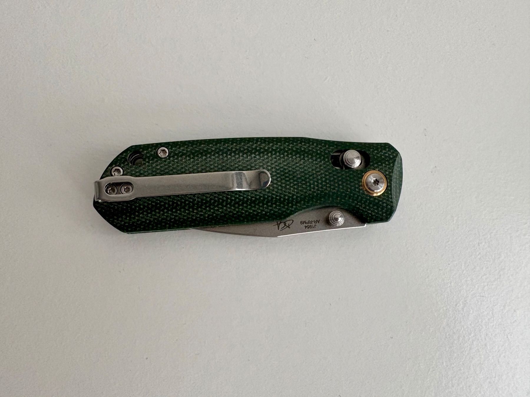 Couteaux de poche: CJRB Maximal Green Micarta – Neuf (Voir description) à Kreuzlingen par ROMANR1 4