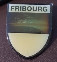 A968 Pin Kantonswappen Fribourg Freiburg