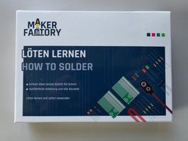 Löten lernen Lernset - Maker Factory - How to Solder - neu