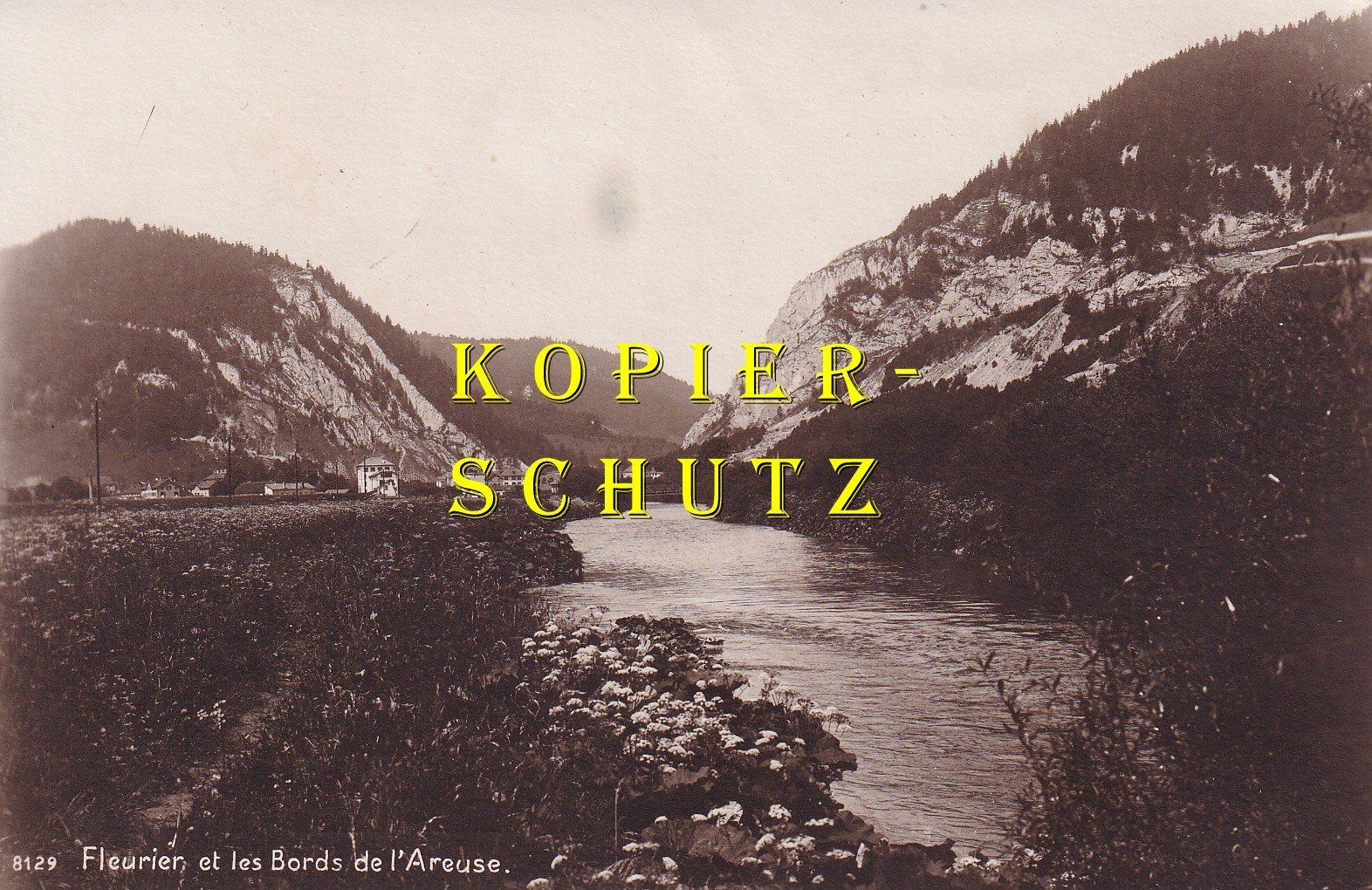 Cartoline postali: Fleurier et les Bords de l'Areuse /bc – Usato da Hombrechtikon venduto da Rudolf07