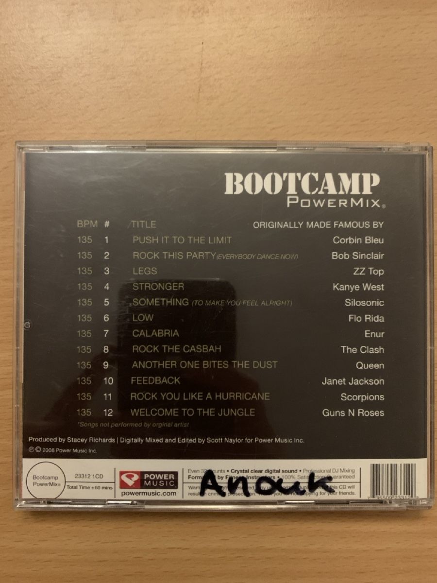 CD: CD Power Music Bootcamp PowerMix compilation – Usato da Salavaux venduto da Lune_Diurne 1