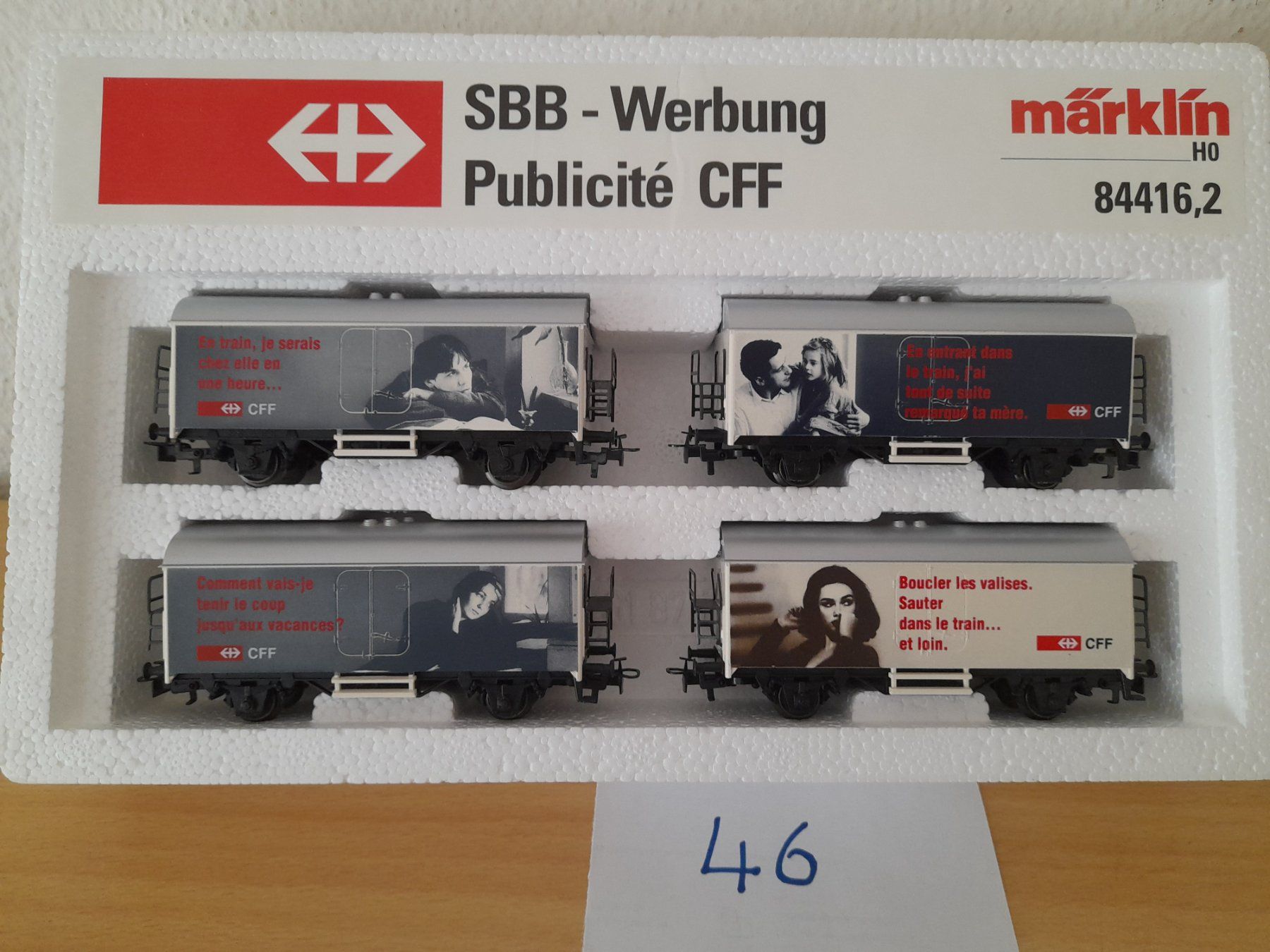 Märklin Trains électriques: Coffret Publicité CFF – Neuf avec emballage d'origine à Auvernier par gandalf08