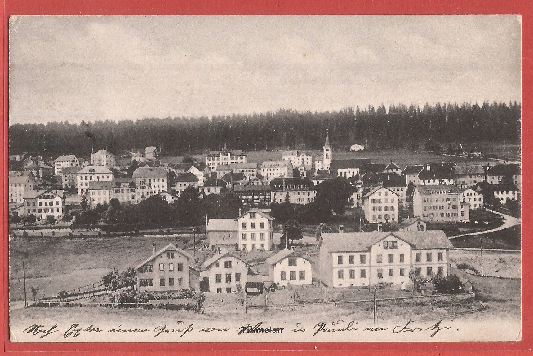 Cartes postales: Tramelan - 1908 – D'occasion à Fislisbach par Porano