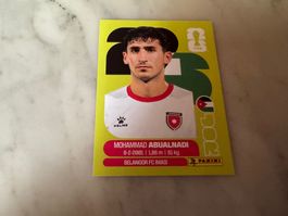Panini Fussball WM 2026 Sticker JOR 8 Mohammad Abualnadi