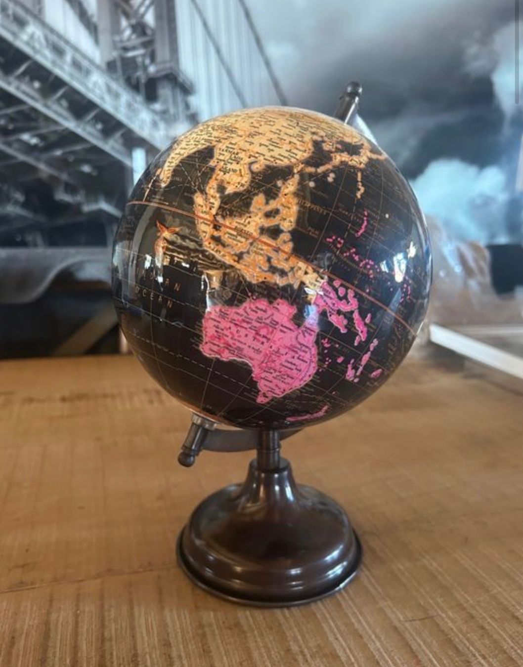 Alle Dekorationen: Boule map monde – Gebraucht aus Val-d'Illiez von Dombou