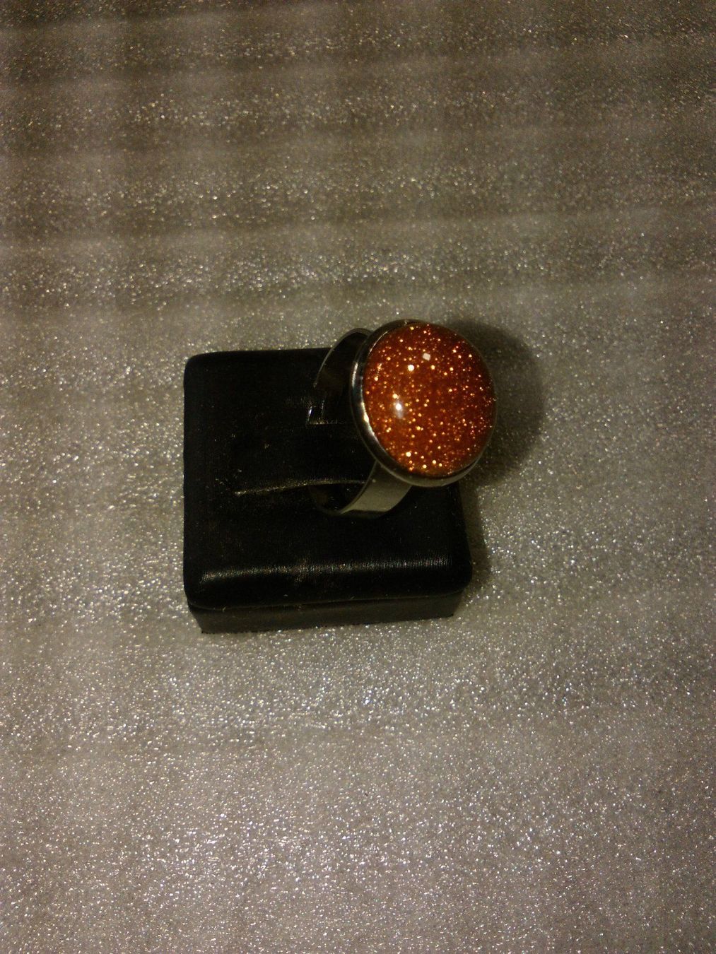 Anelli: RING EDELSTHAL,,,MIT GOLDFLUSS,,,GLANZIG – Nuovo (secondo la descrizione) da Basel venduto da bijoutrie_4 3