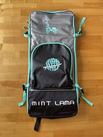 Mint Lama SUP Rucksack - Fabrikneu