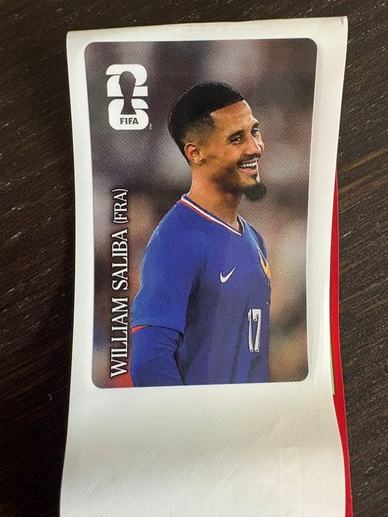 Panini FIFA Coca Cola Sticker 2026 - William Saliba (Neu (gemäss ...