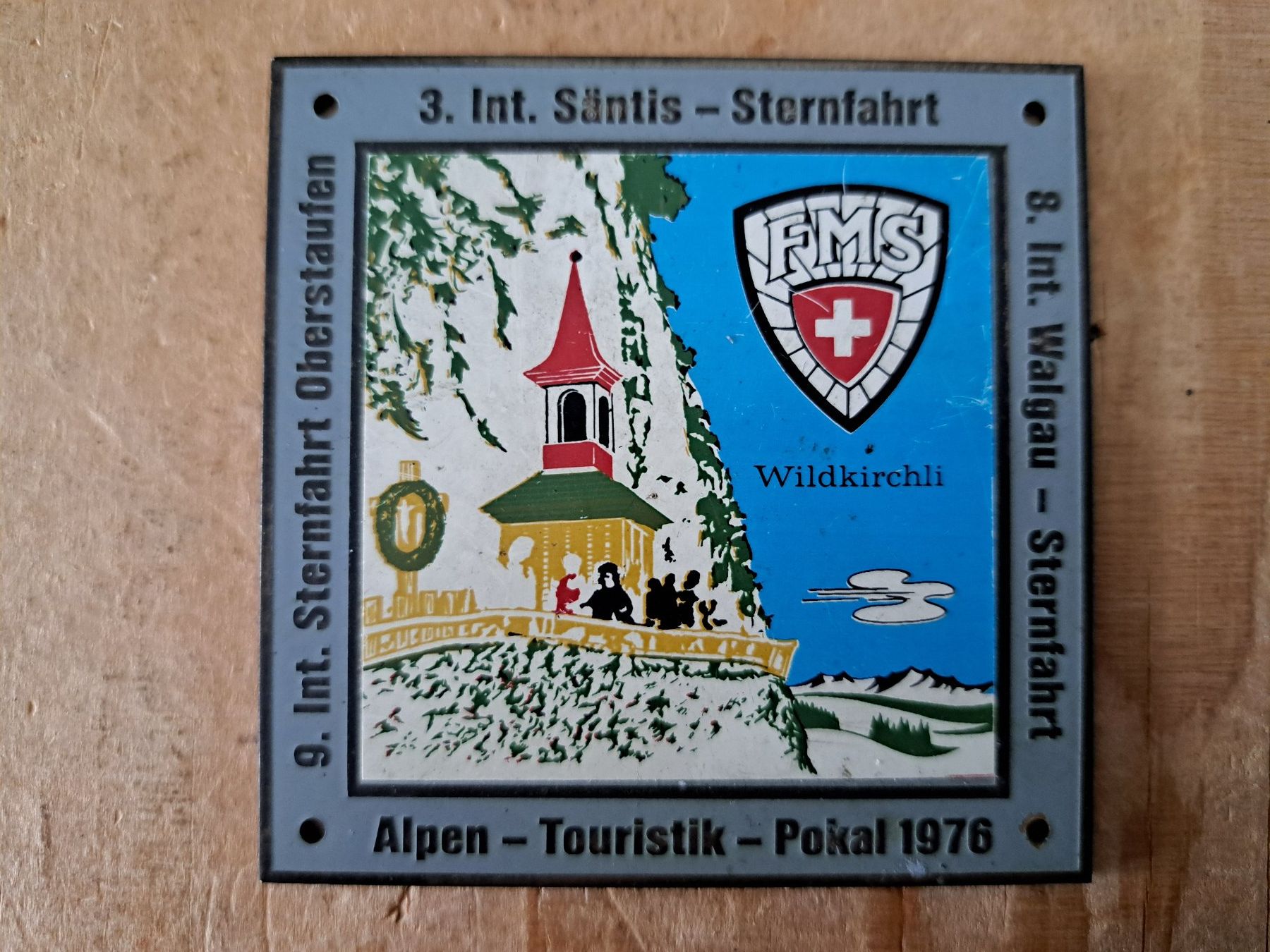 Ecriteaux: Sternfahrt Plakette von 1976 – D'occasion à Bern par Patinaa
