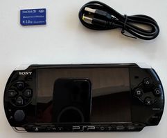 Console PSP Sony 3004 black, 2GB memory, accessories incl...
