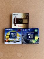 3 Sony MiniDiscs MDW74 und MDW60 neu in Folie