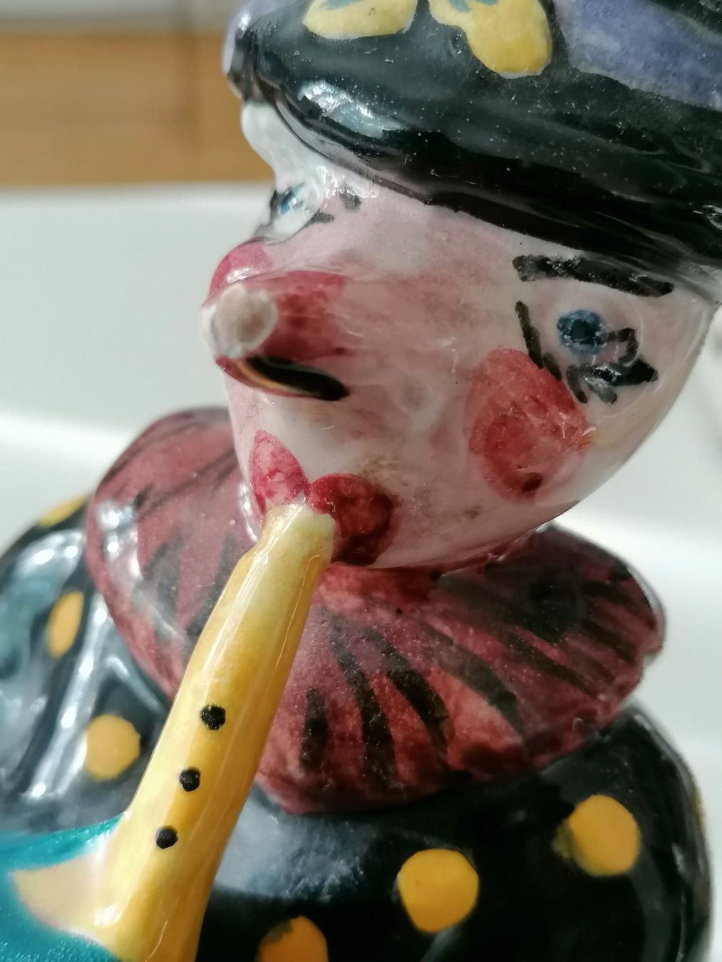Statuette: Keramikfigur Fasnacht – Usato da Basel venduto da vintagecollector 5