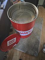 Avia Grill BBQ Fass mit Deckel und Grillrost neu 