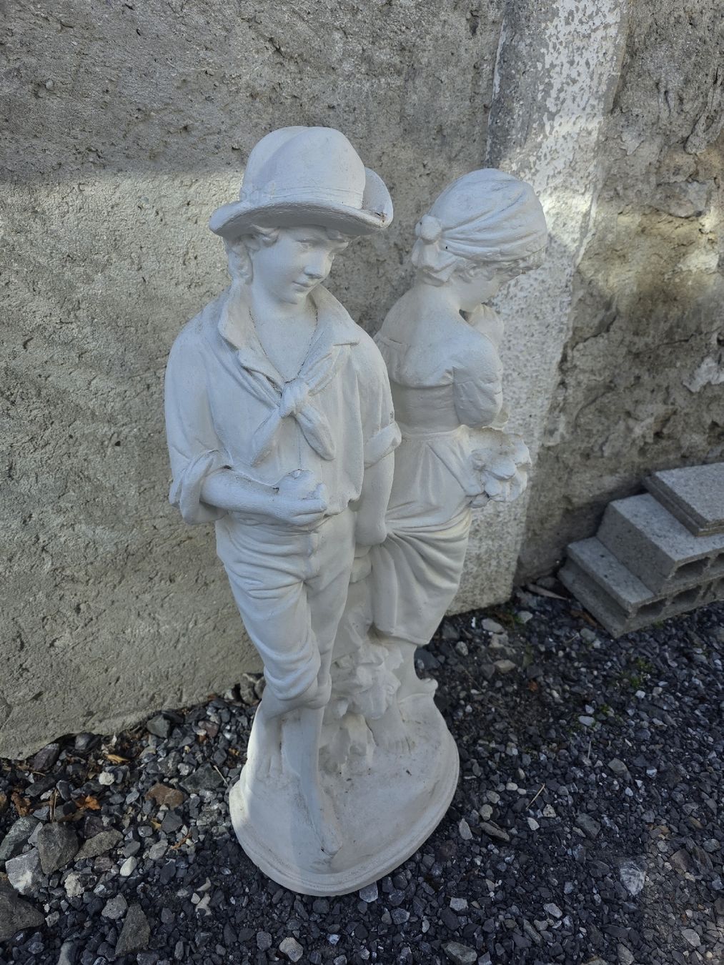 Sculture & Statue: Statue jardin couple 90cm – Usato da Collonges venduto da 2D_Collector 2