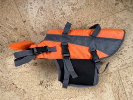 Schwimmweste für mittelgrossen Hund, Stockmass ca. 50 cm