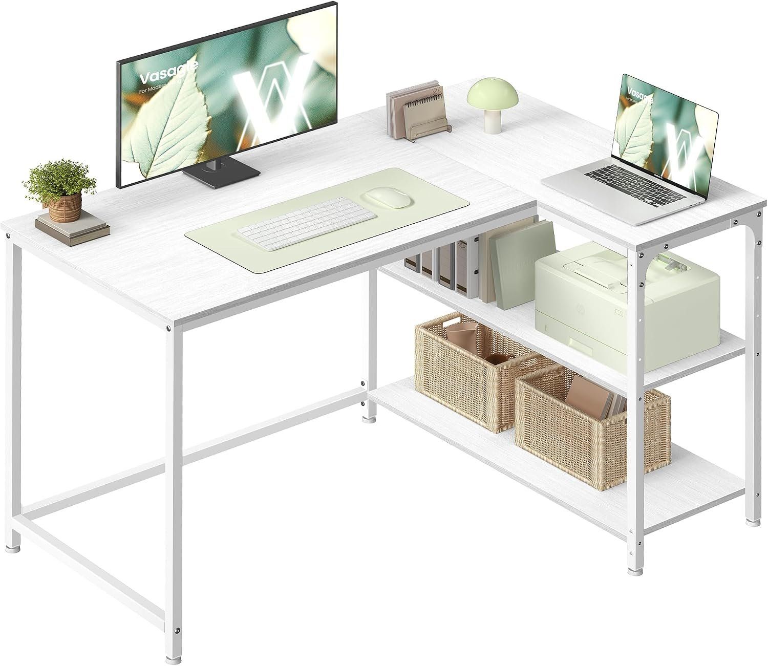 Schreibtische: Eckschreibtisch L-Form 110x80 cm Computertisch – Neu und originalverpackt aus Neuhausen am Rheinfall von HugoVerkauft