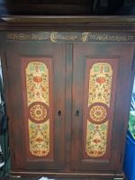 Bauerschrank bemalt Landhausstil Holz 
