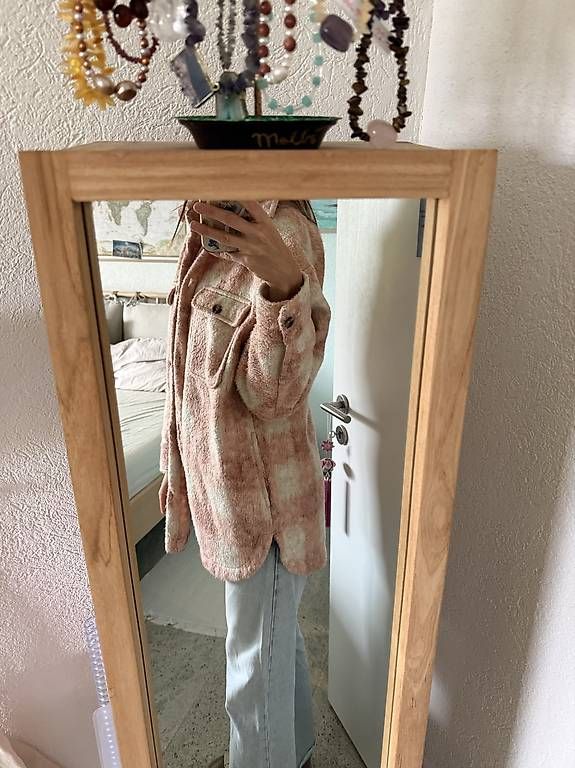 Giacche: Roxy Oversize-Hemdjacke  Rosa/Creme  Grösse S – Usato da Zug venduto da julialbi 1