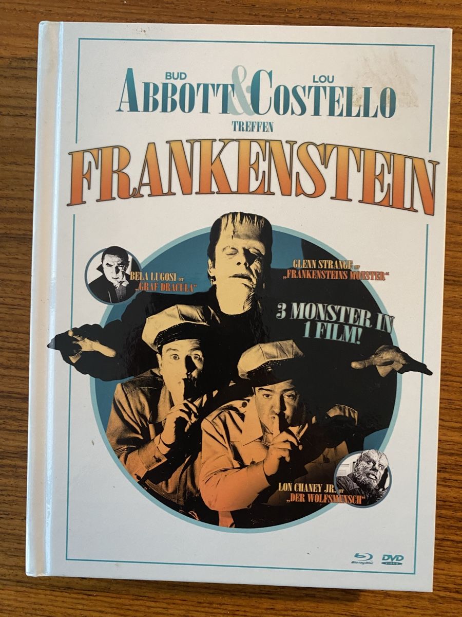 Tutti i DVDs: DVD: Abbott und Costello treffen Frankenstein, rar – Usato da Rüschlikon venduto da Granulat204