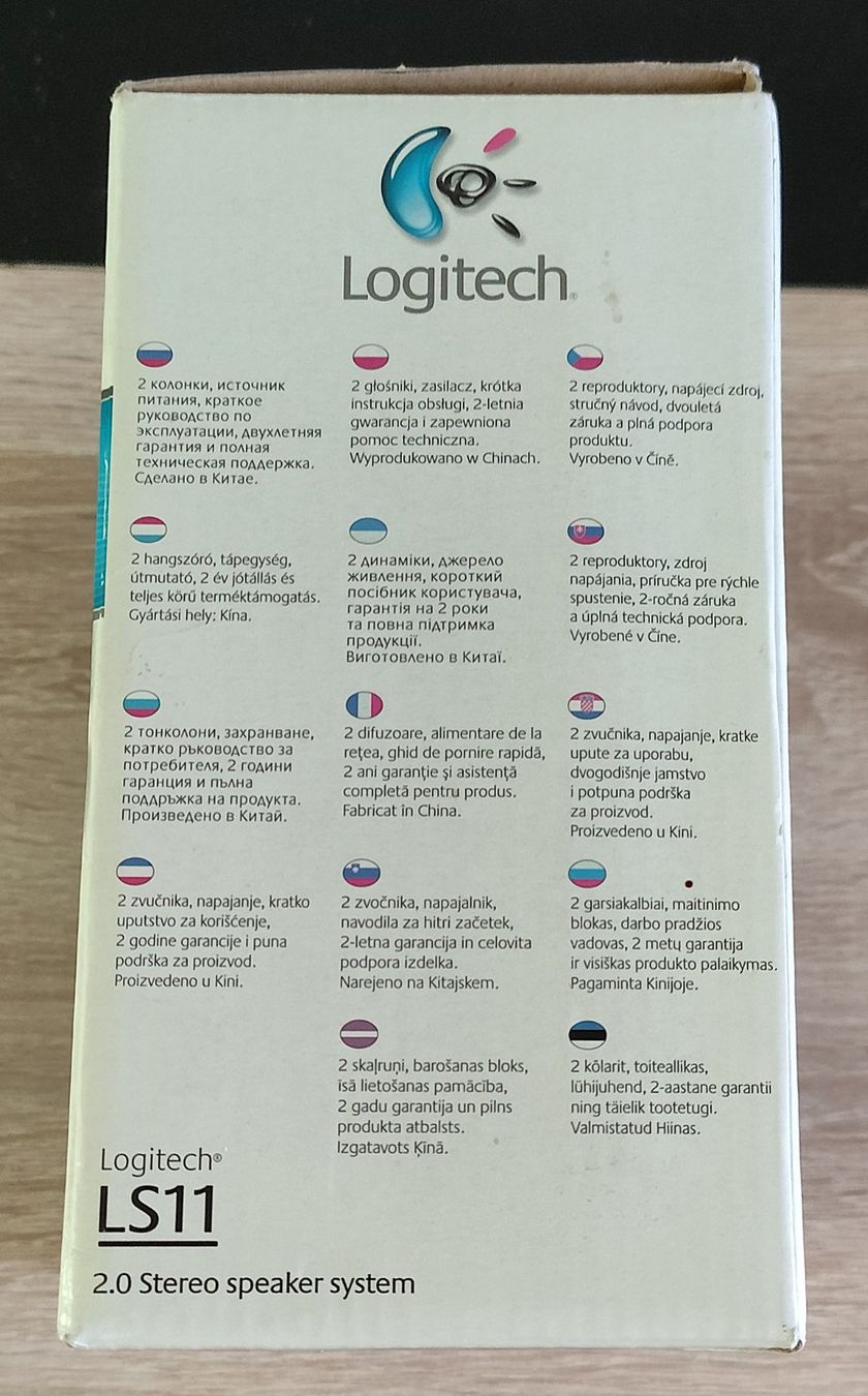 Logitech Casse acustiche: Systeme de haut-parleurs stéréo 2.0 LS 11 Logitech – Usato da Grandson venduto da proekt 2