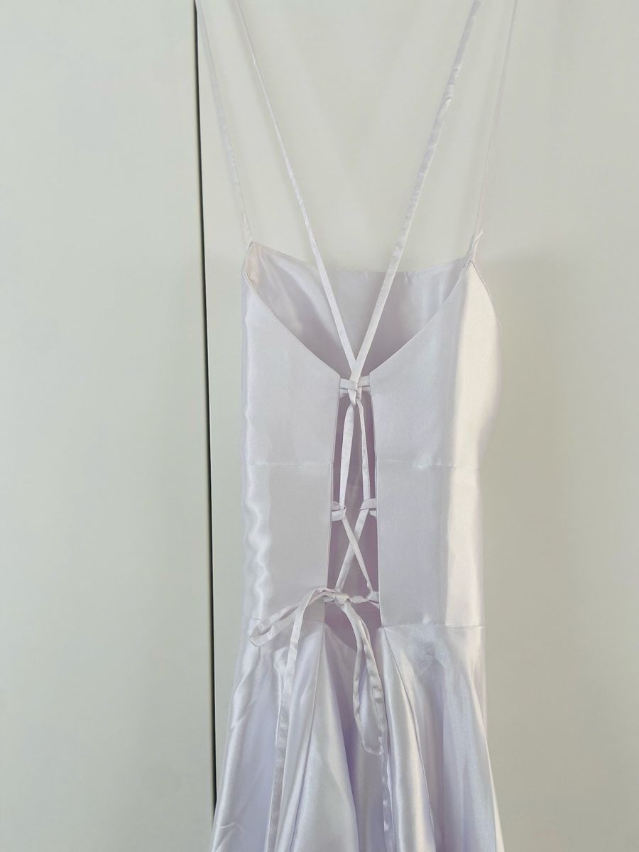 Kleider: Hochzeitskleid glänzend mit Bustier – Neu (gemäss Beschreibung) aus Baar von gioia016 8
