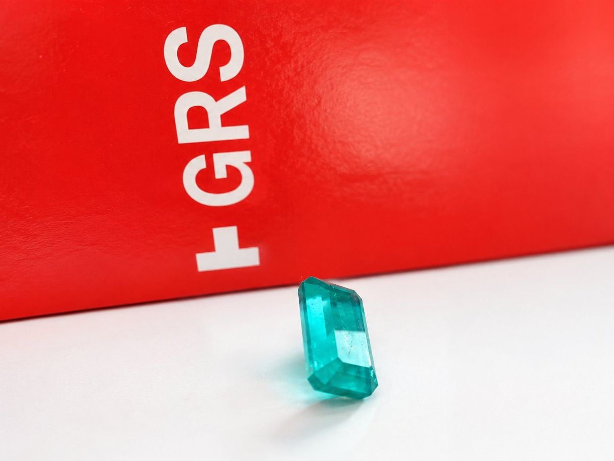 Pietre preziose: Natural Important Emerald Smaragd Gemstone 26.83ct Certified – Usato da Winterthur venduto da Tafr